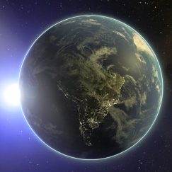 O que aconteceria se a Terra parasse de girar por um segundo?